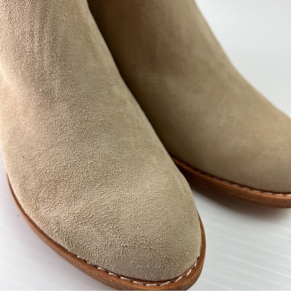 FORTRESS OF INCA Ankle Boots Womens 7 Daniela Smoke Suede Pull On Booties - Picture 4 of 12